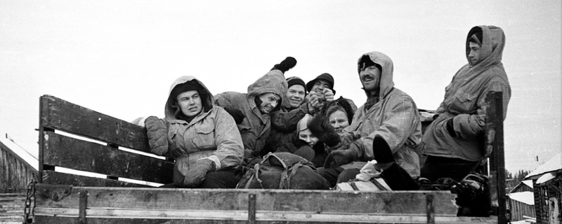 Foto del grupo antes de partir
